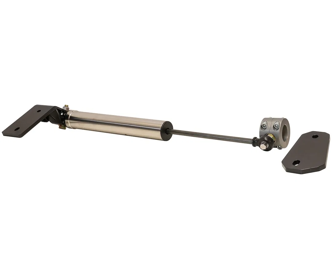 CS-DHMSS-19 – CARLI SUSPEN Steering Stabilizer, Single Stainless Steel With Bracket/ Installation Hardware